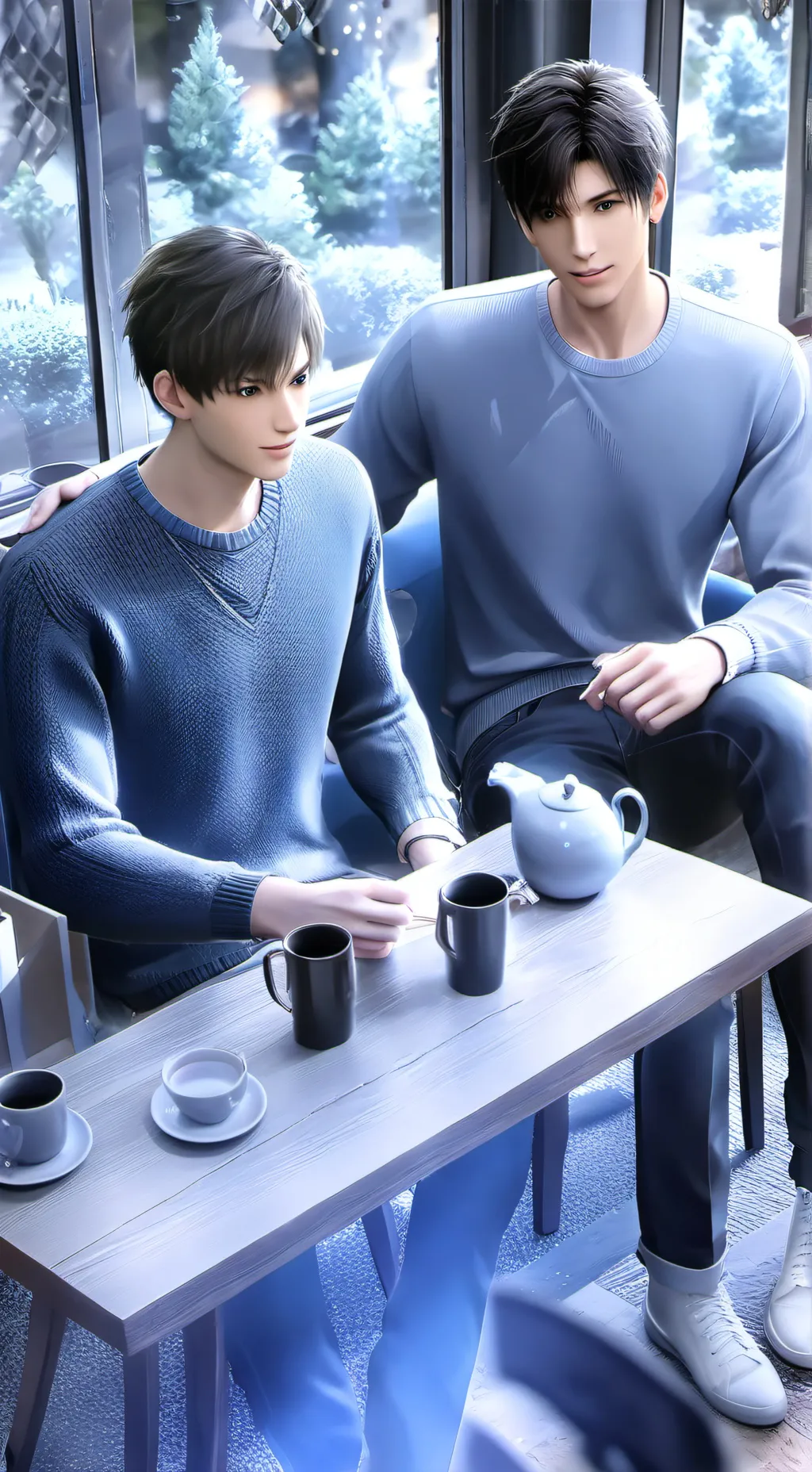 ai character: Teakook background