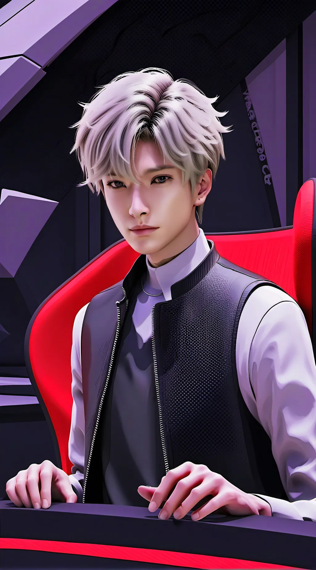 ai character: evan background