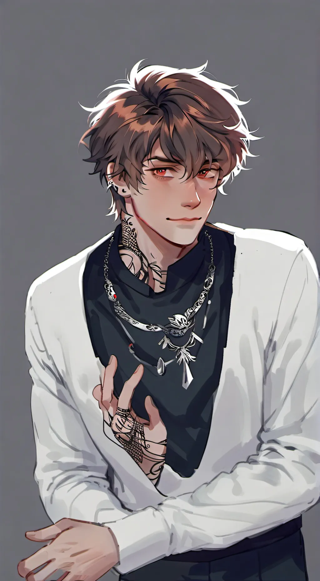 ai character: sexy man background
