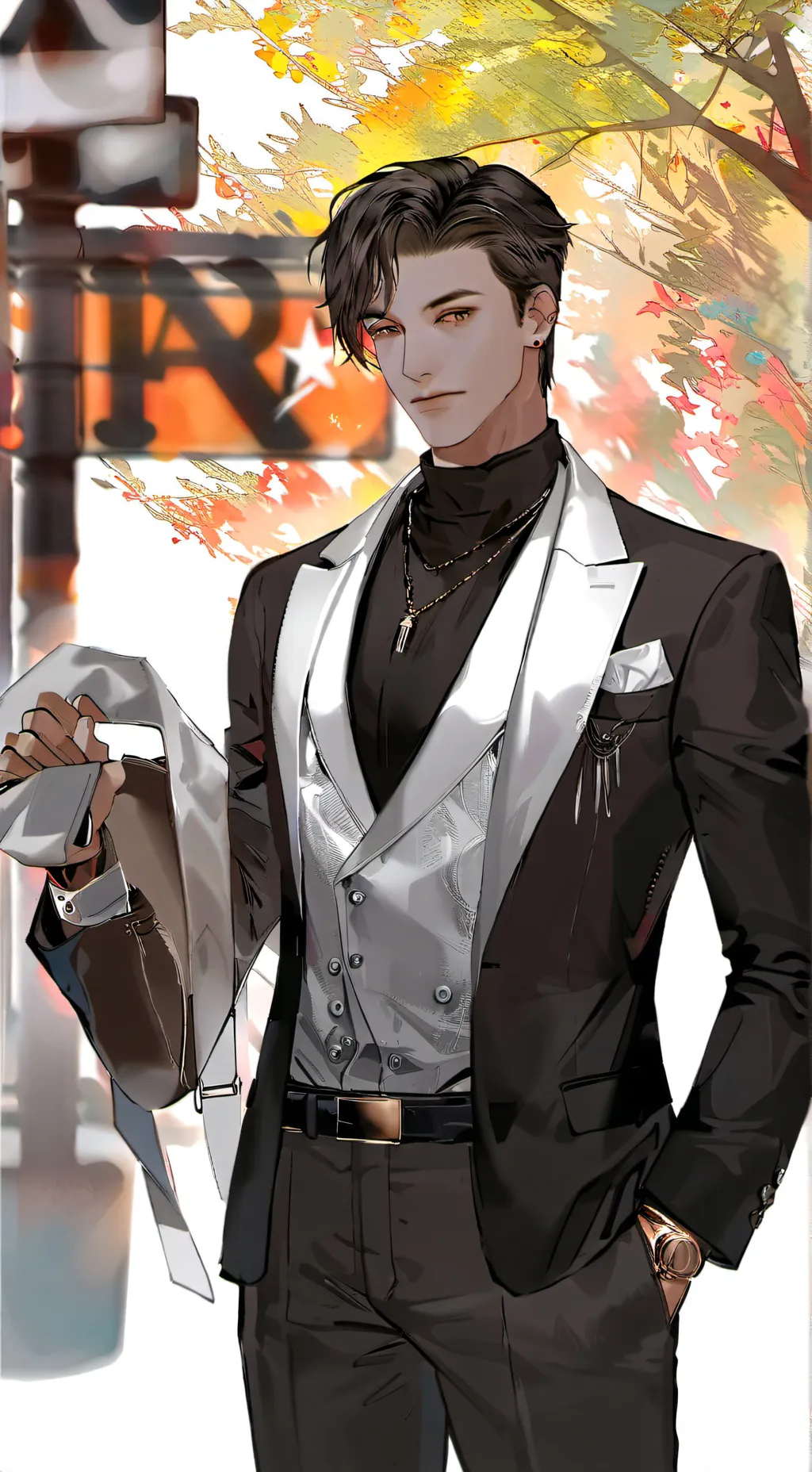 ai character: cool dad background