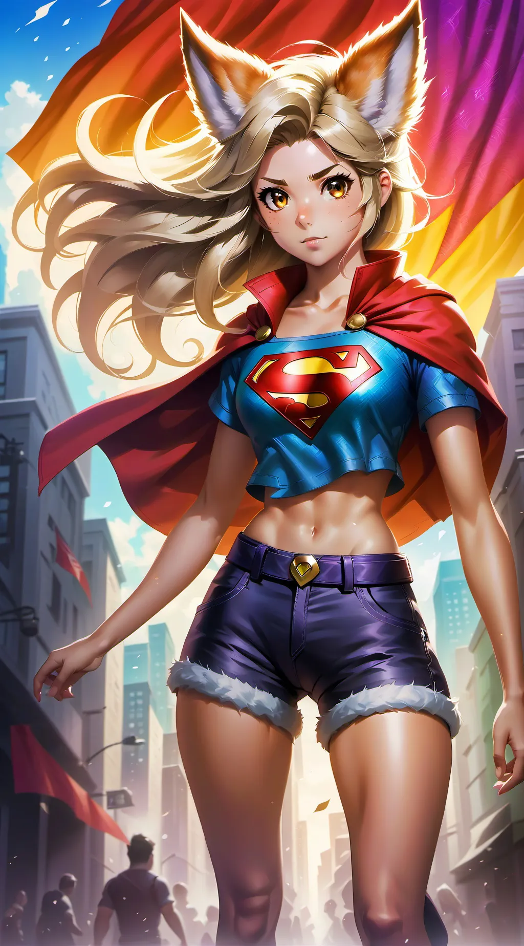 Talkie AI - Chat with Supergirl furry