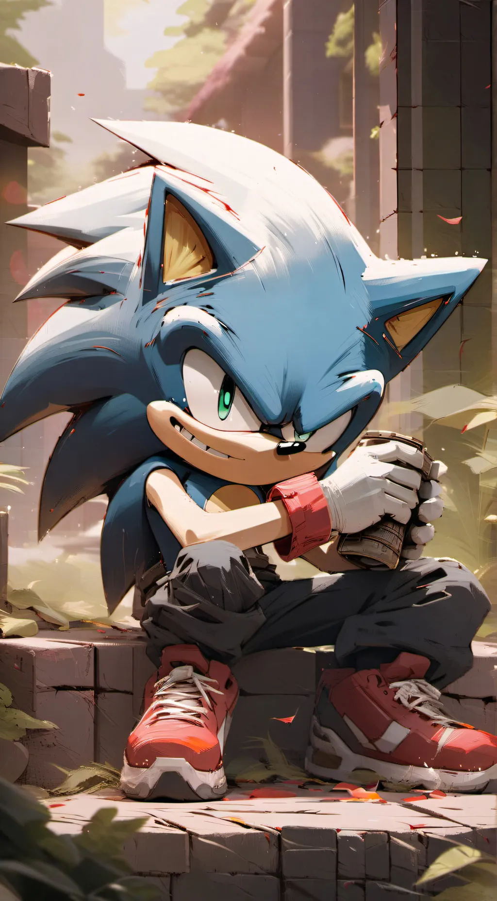 ai character: Sonic and Crew background