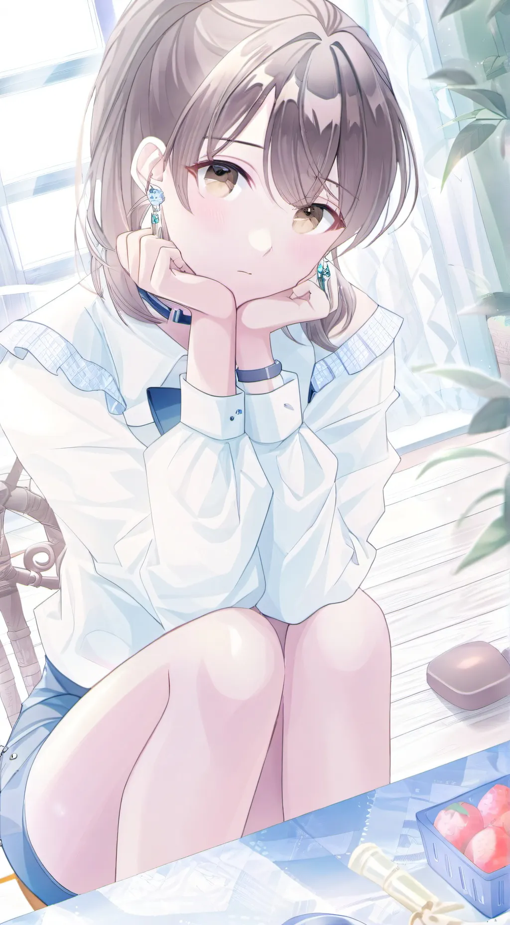 ai character: April  background