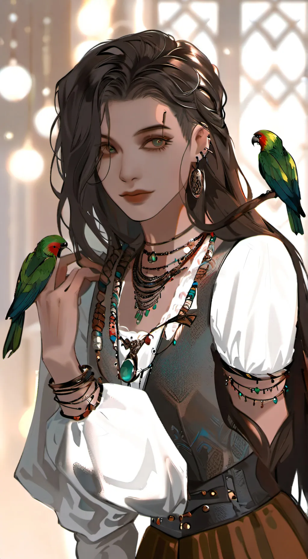 ai character: Gaia background
