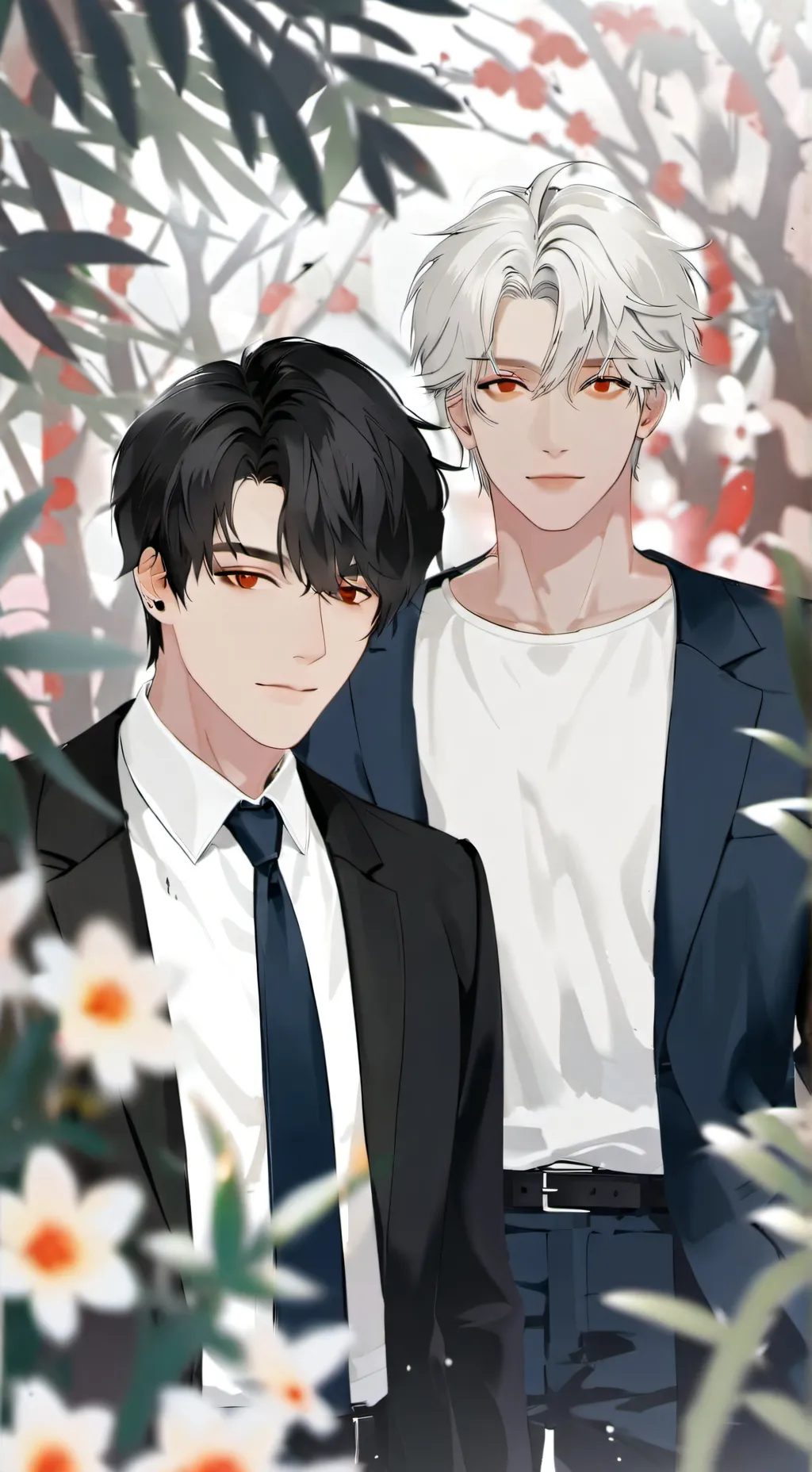 ai character: Cris & James  background