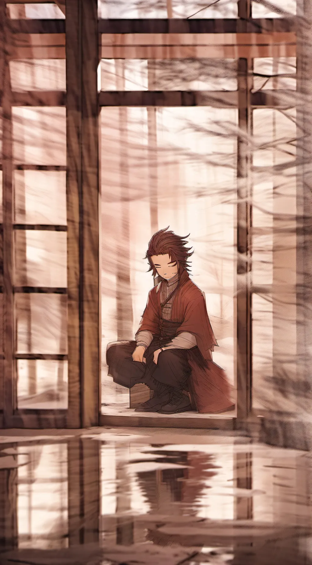 ai character: Zen x tanji background