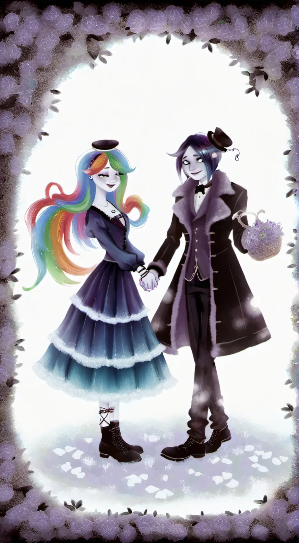 ai character: rainbow dash  💨 ☆ background