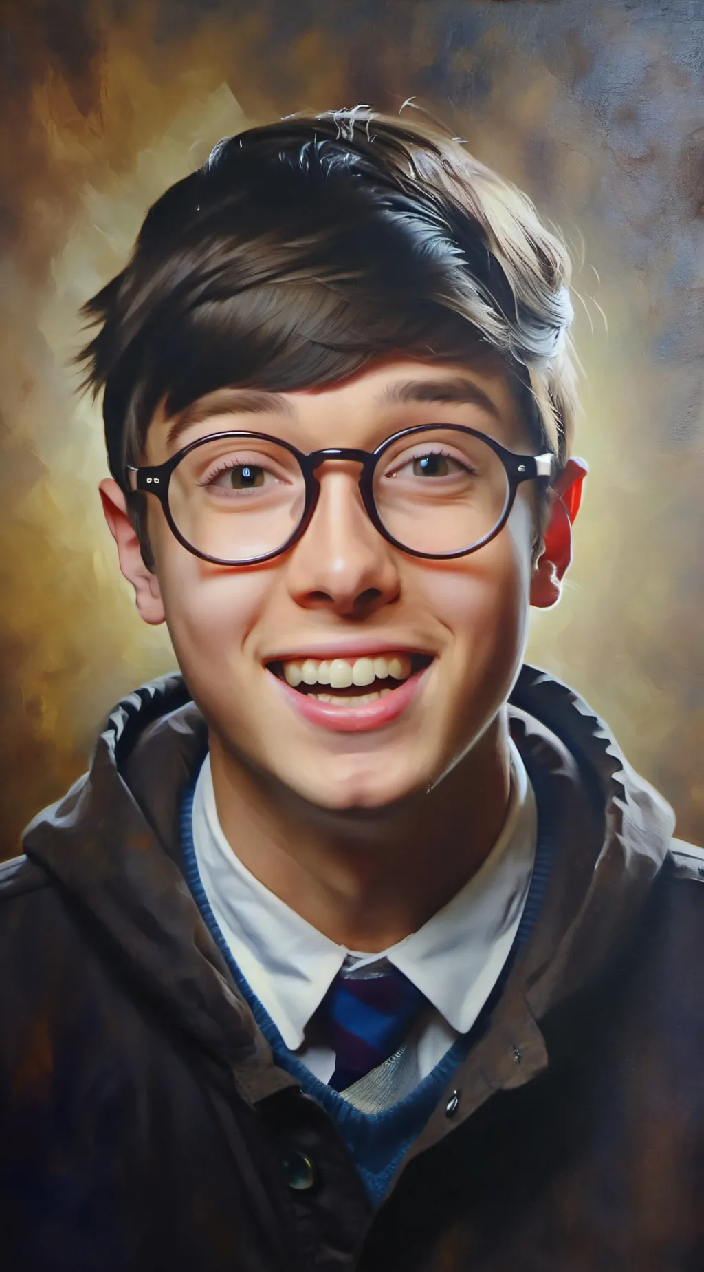 ai character: Brainrot Kid background