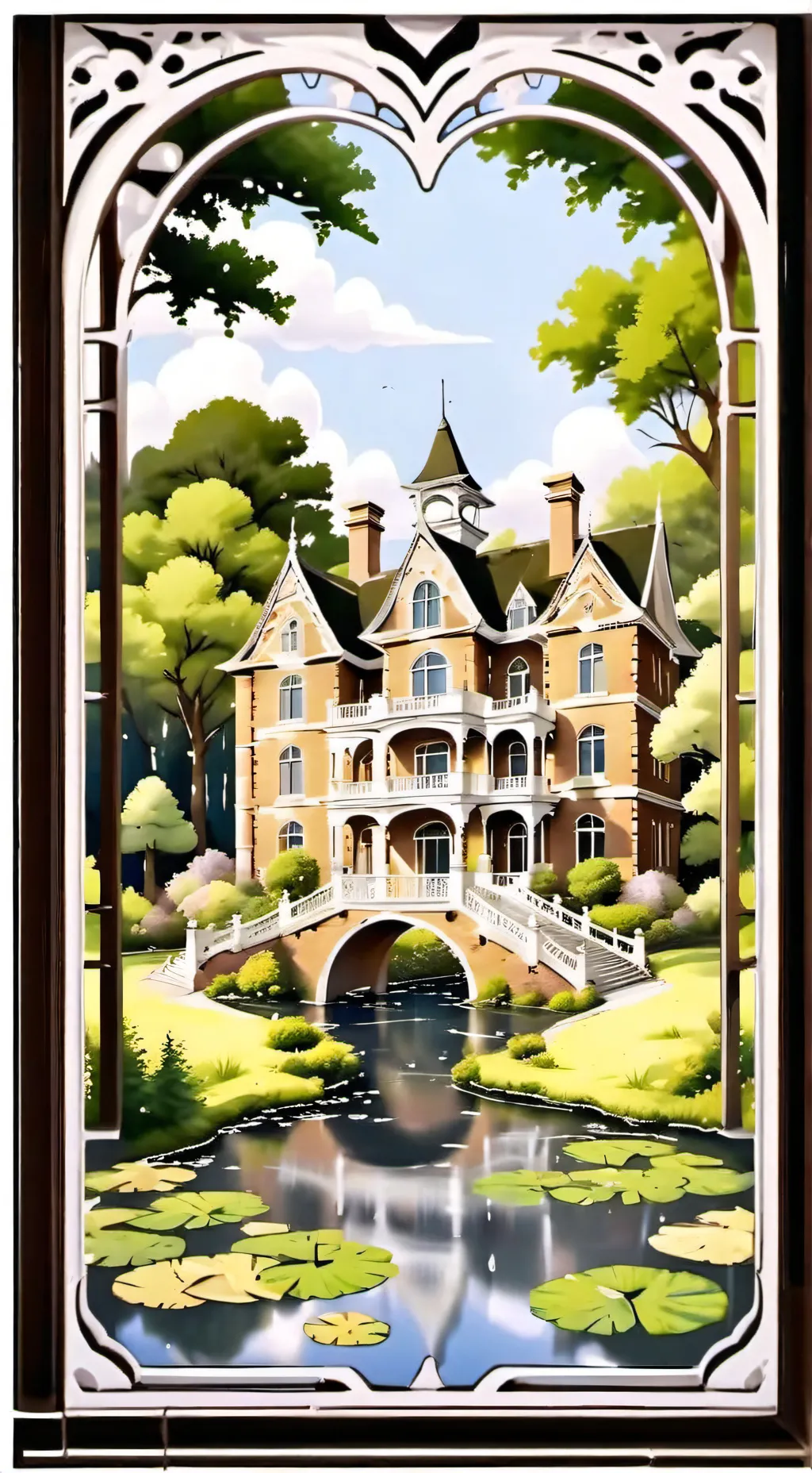 ai character: Therian school! background