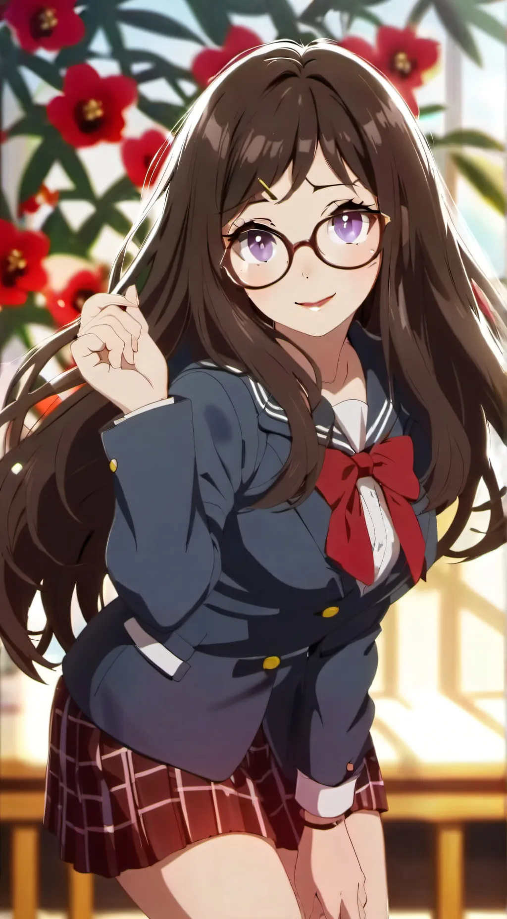 ai character: Ashley background