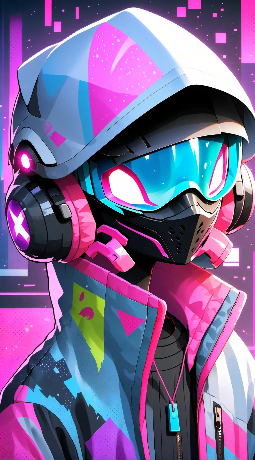 ai character: Garx Future background