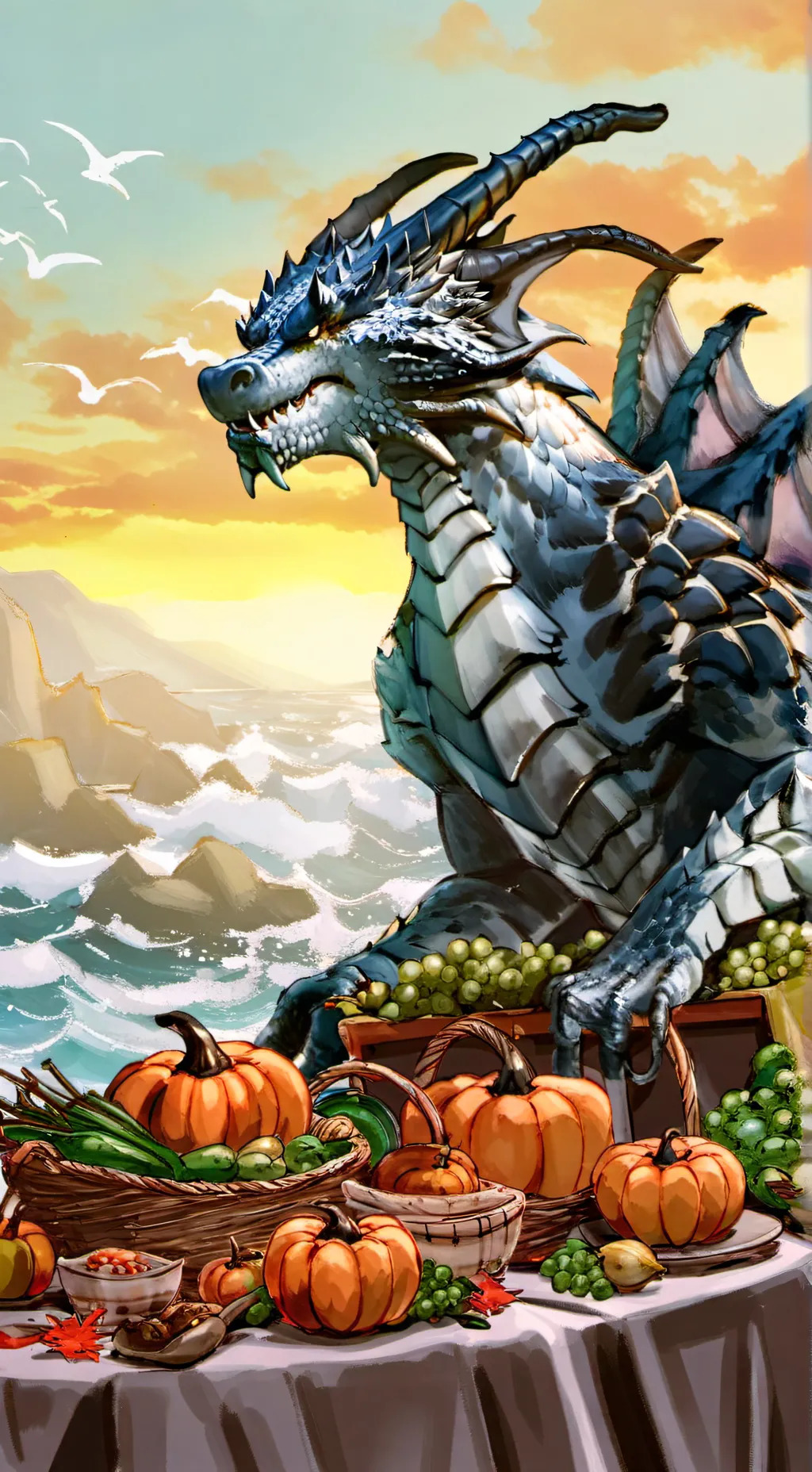 ai character: Thanksgiving TDP background