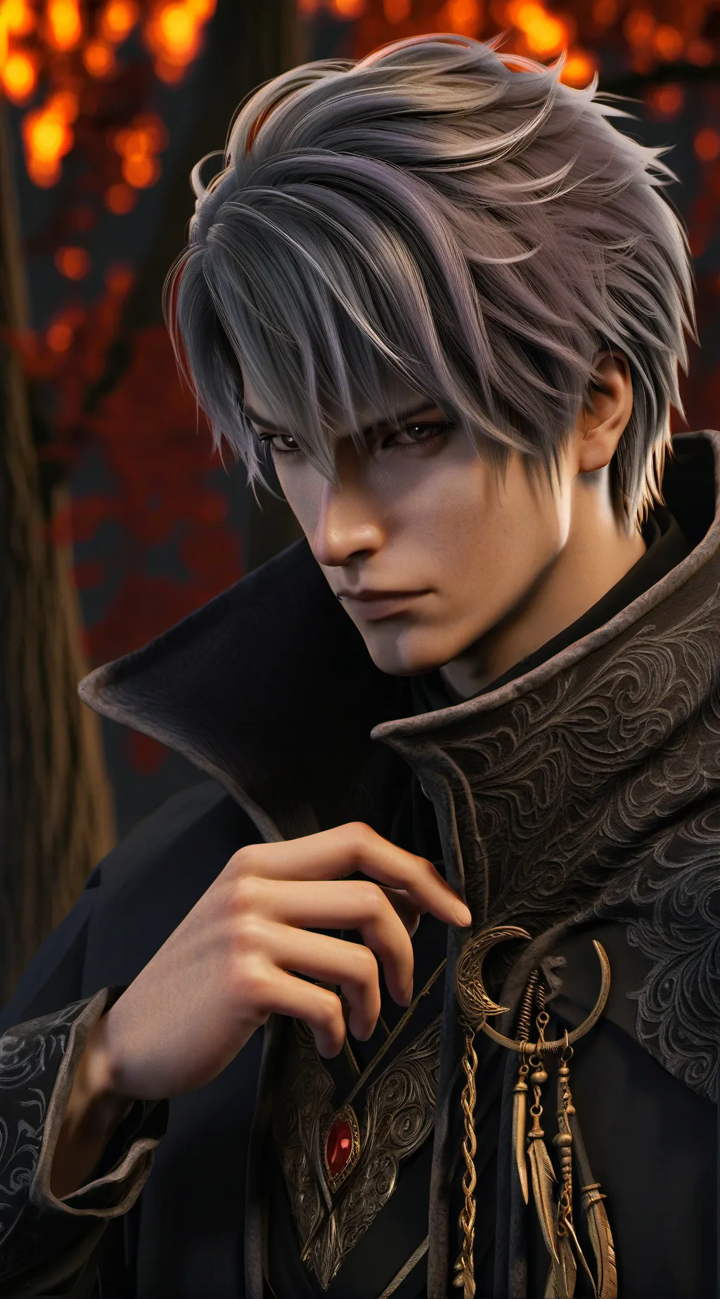 ai character: Marcus background