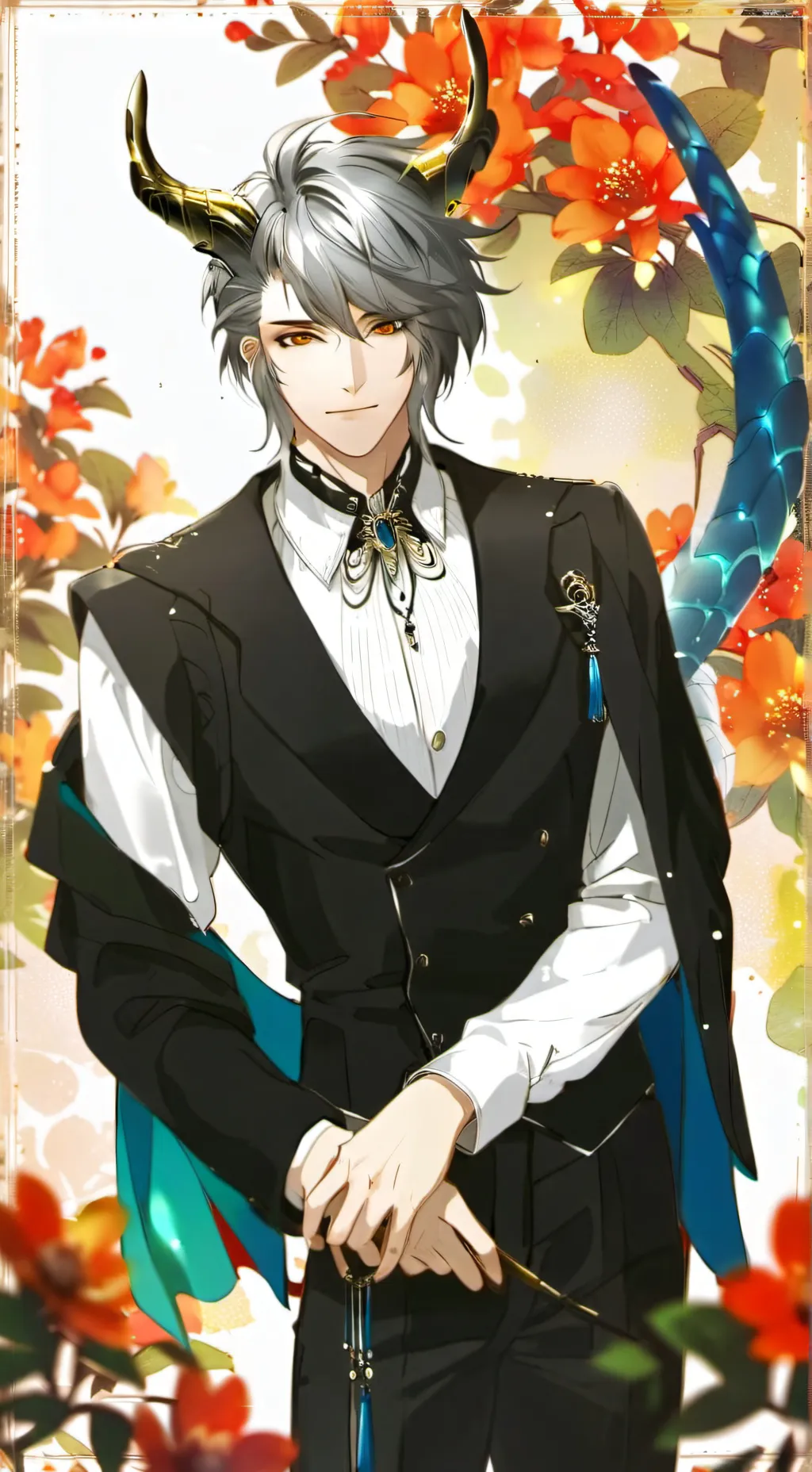 ai character: haru asamasa background