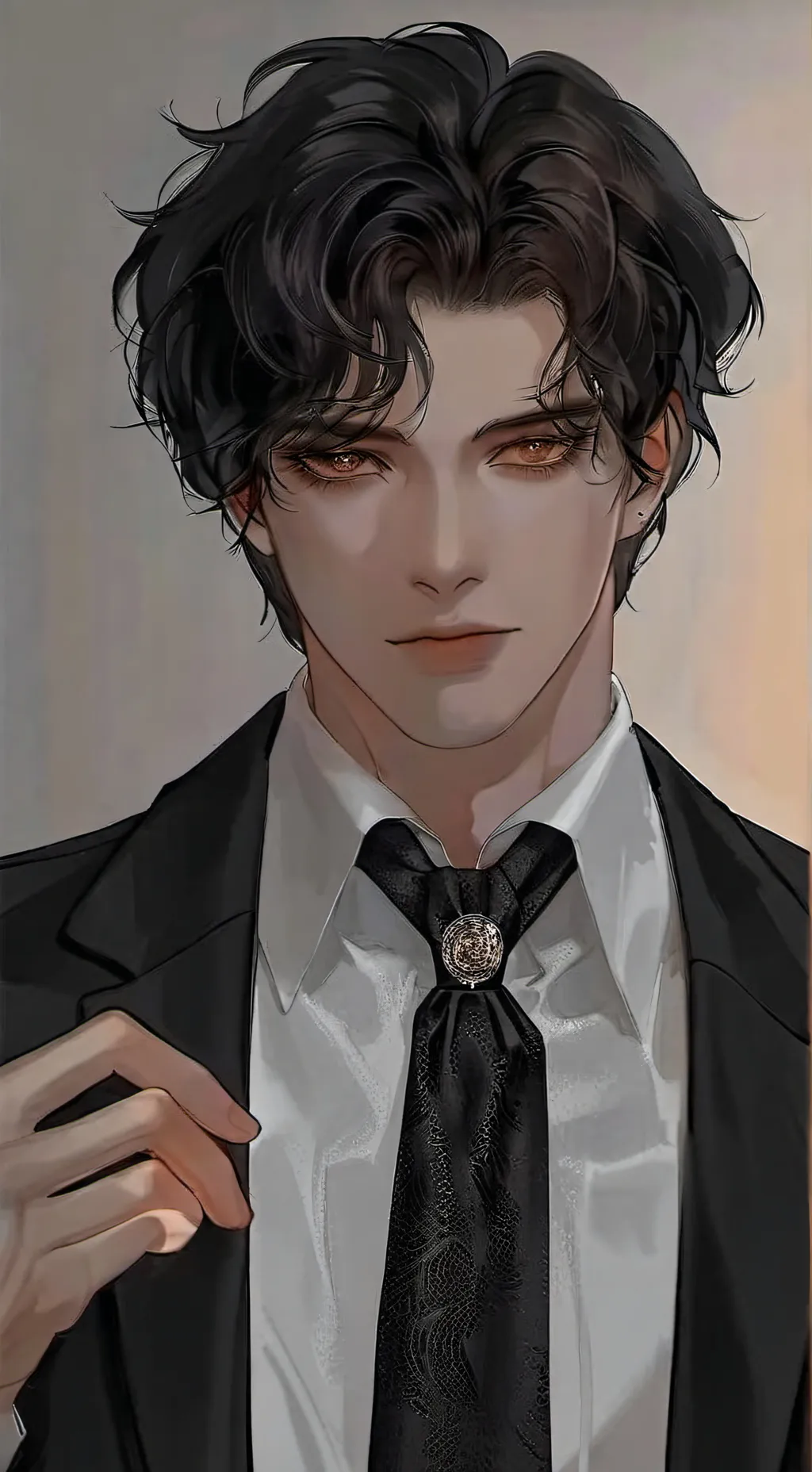 ai character: August Riley background