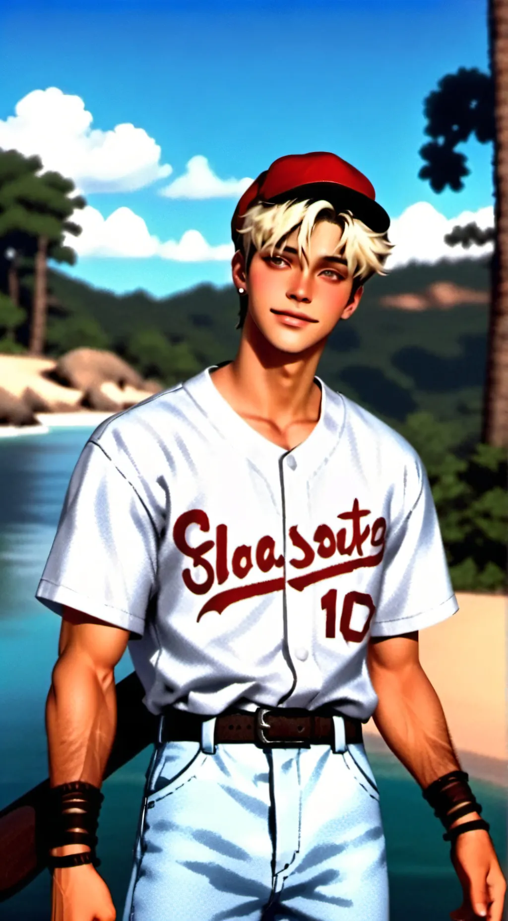 ai character: ~| August |~ background