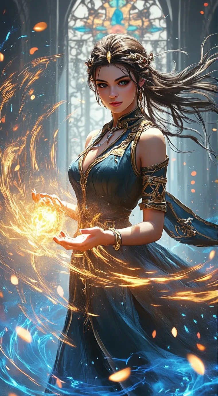 ai character: The Prophercy background