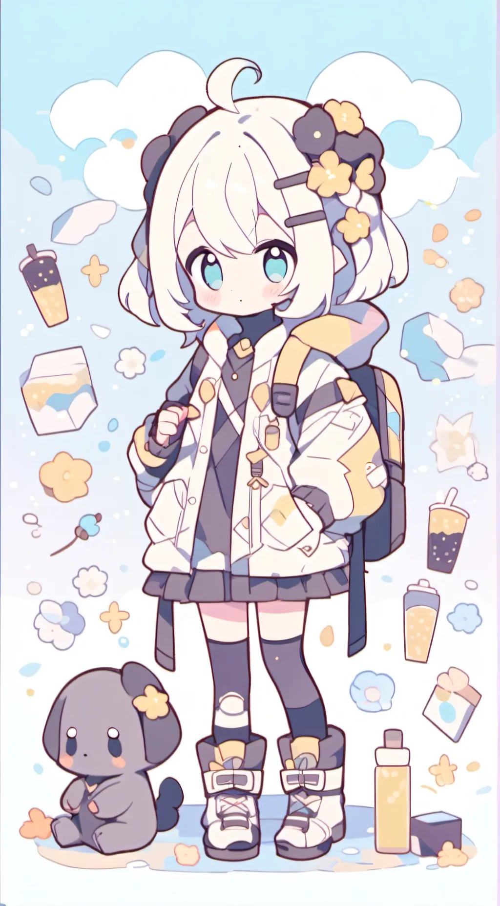 ai character: Yuna background