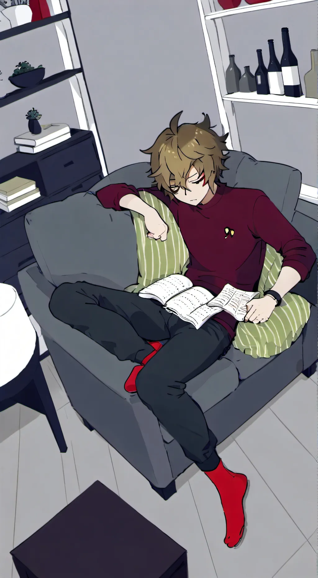ai character: Tord %0 background