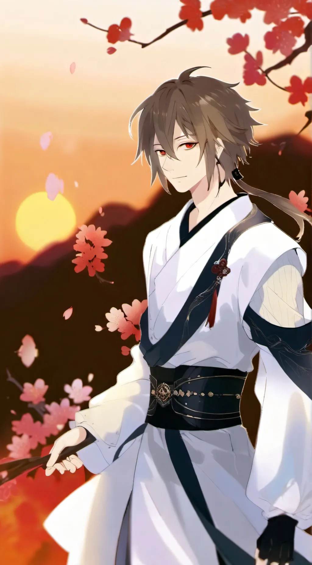 ai character: Sora  background