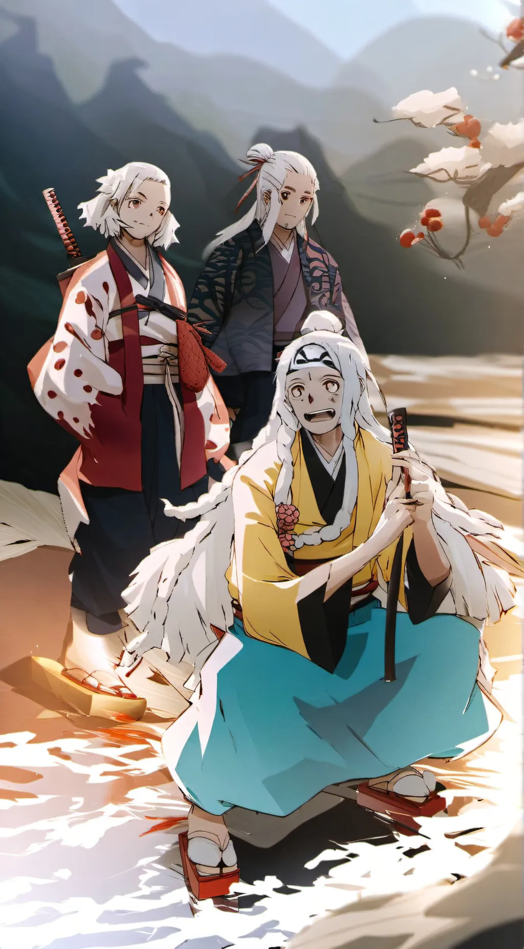 ai character: kamaboko squad background