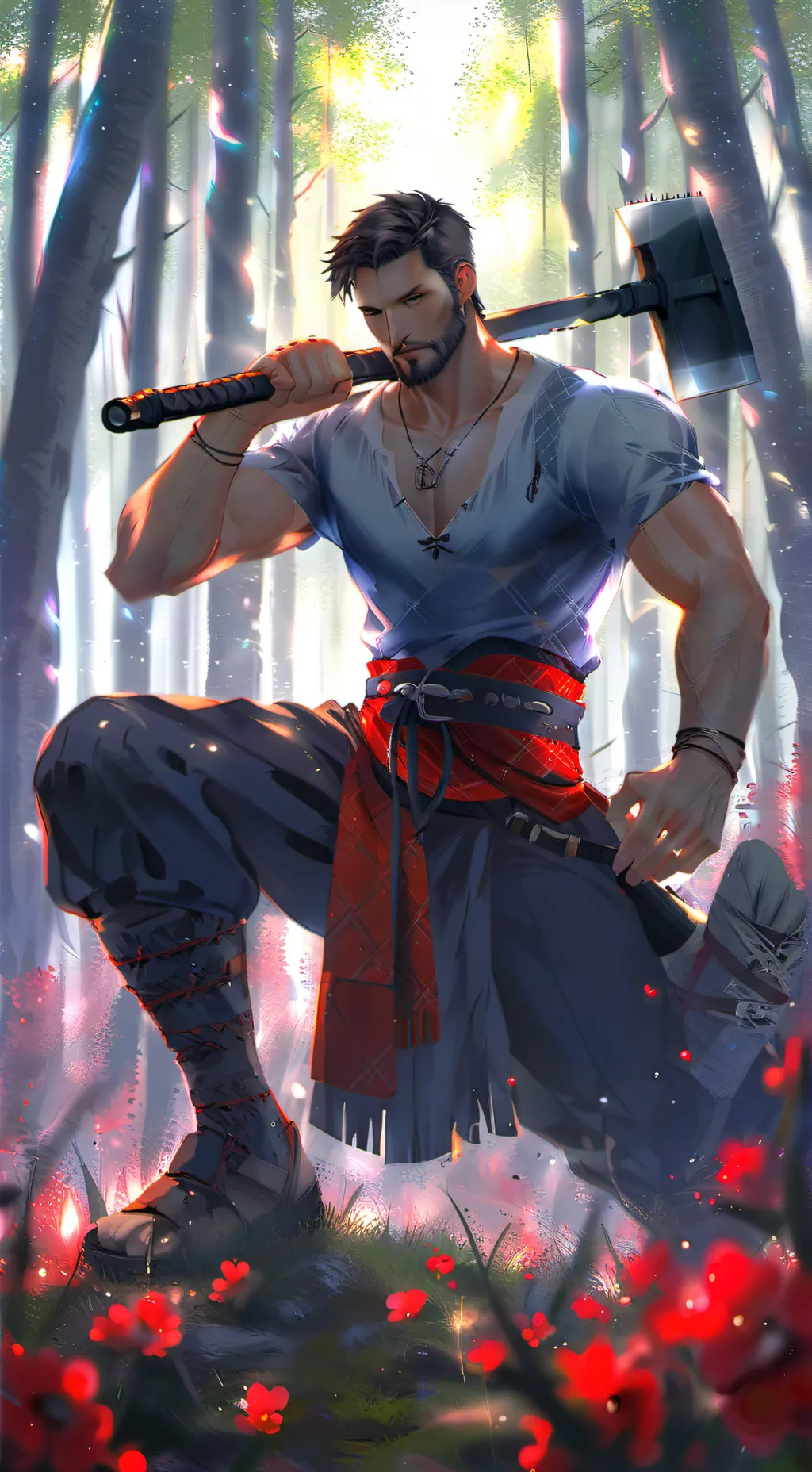 ai character: Lohza background
