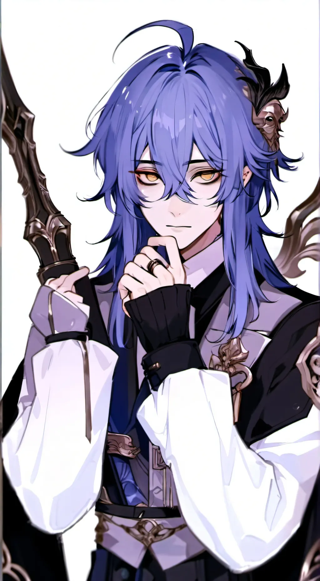 ai character: Rune background