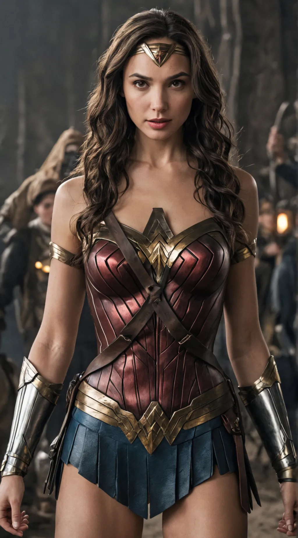 ai character: Diana Prince background