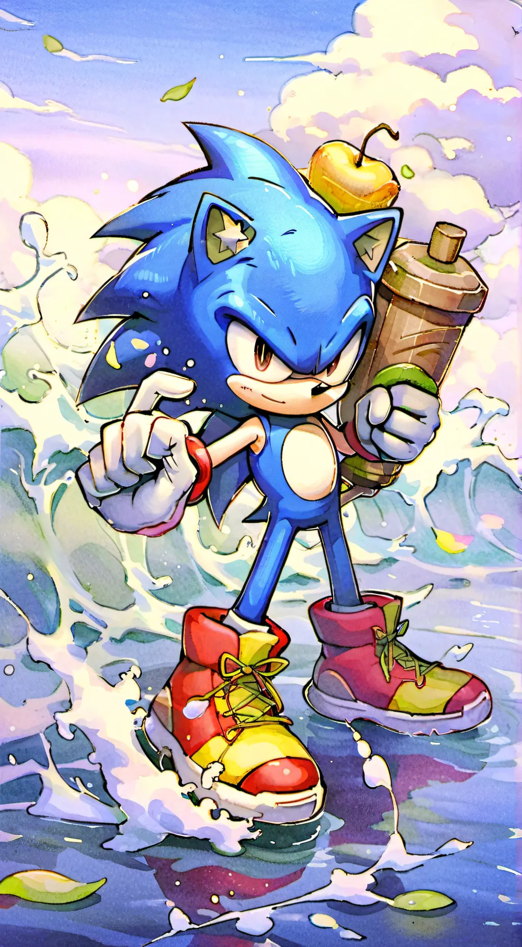 ai character: sonic crew background