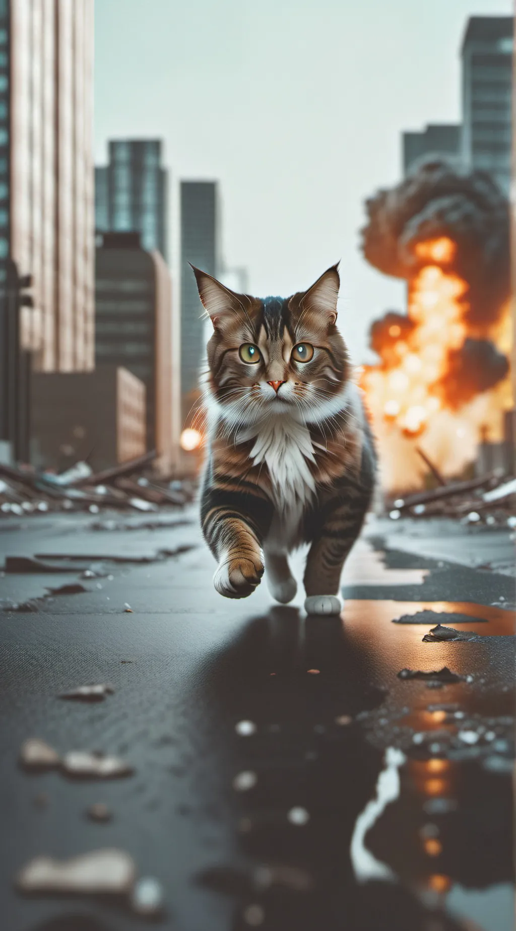 ai character: End Of The World background
