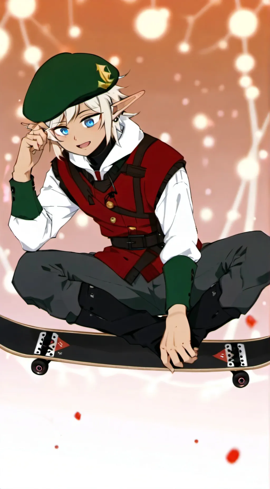 ai character: 🏳️‍🌈Mikey🎸 background