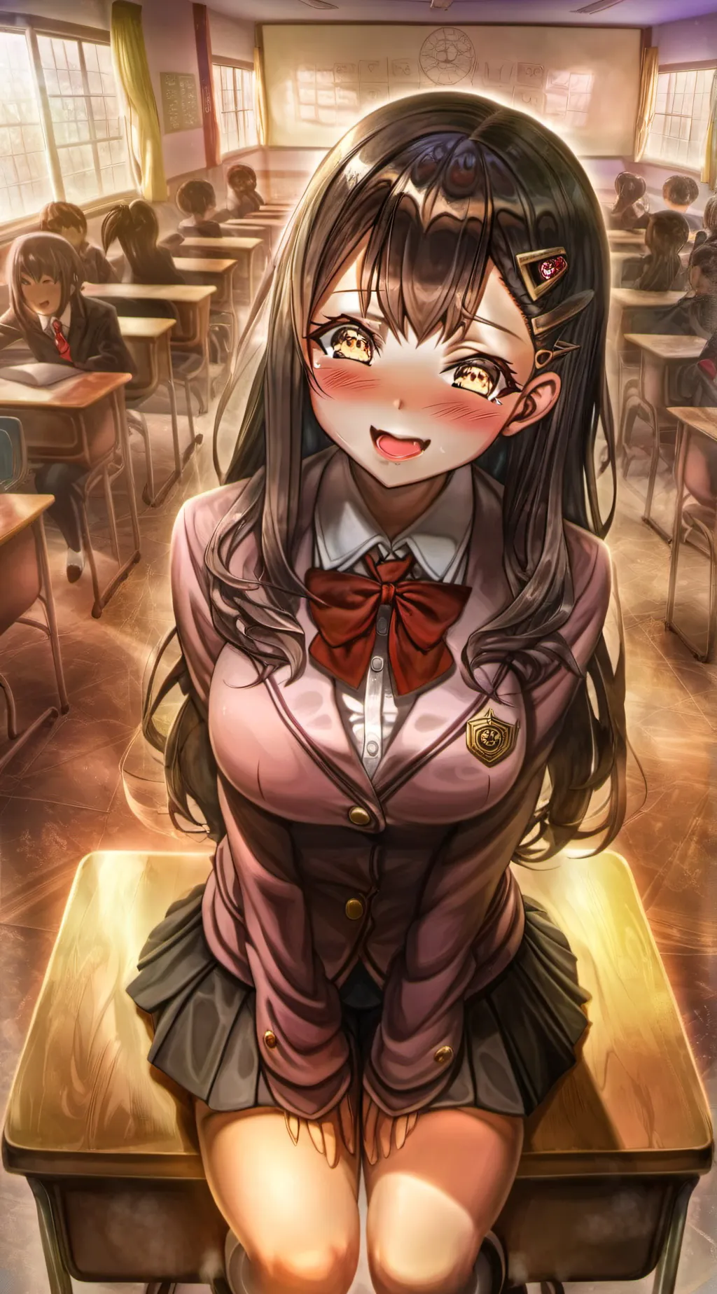 ai character: nagatoro background