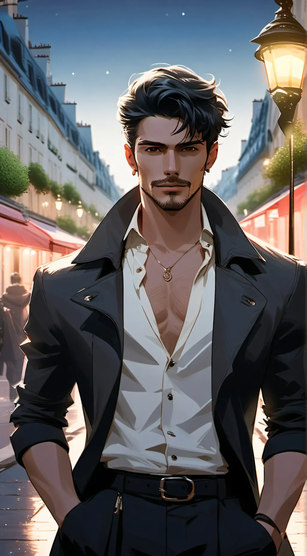 ai character: Beau background