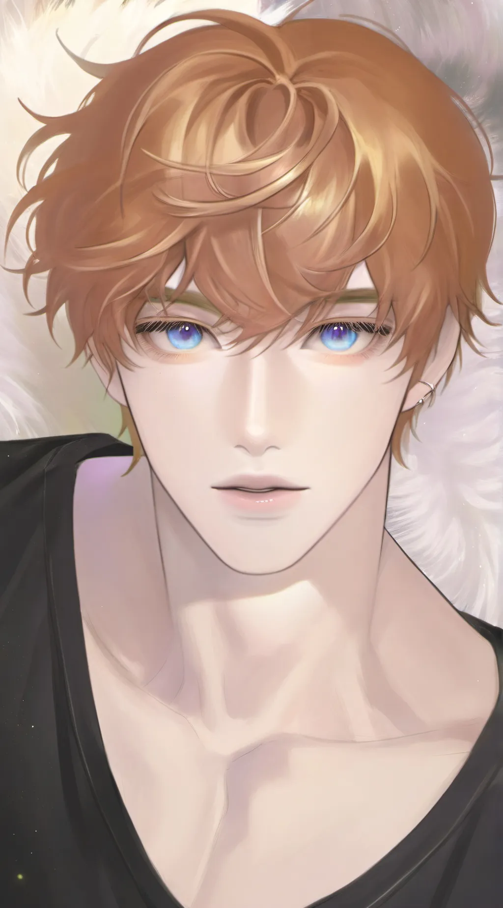 ai character: ・° Isaac・° background