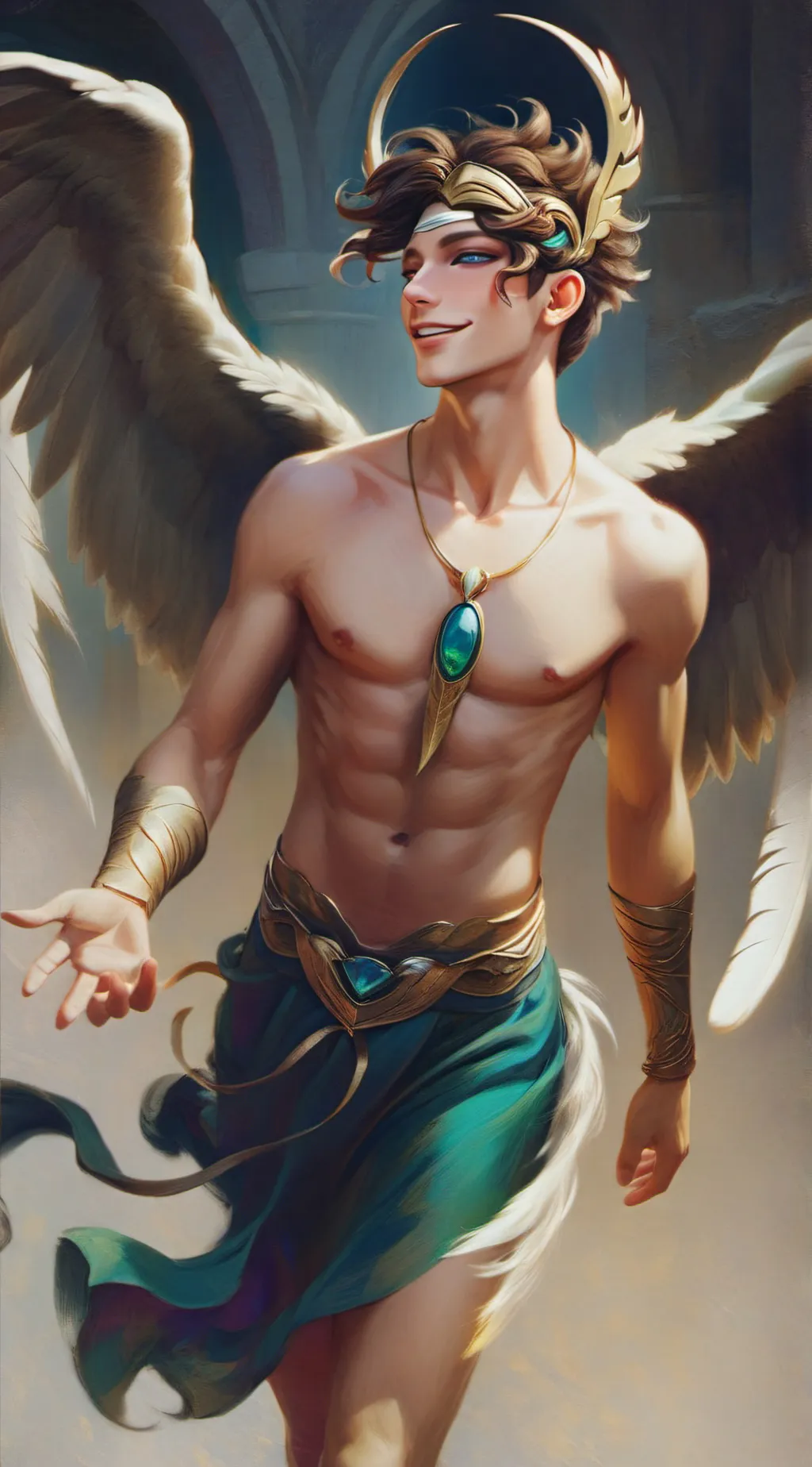 ai character: Hermes background