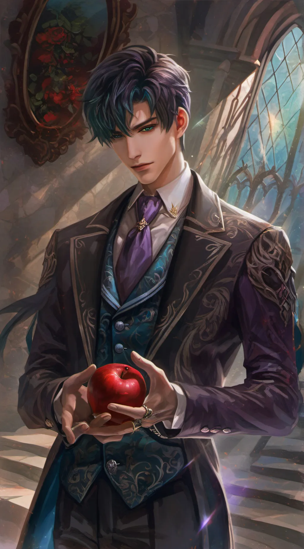 ai character: Luke background