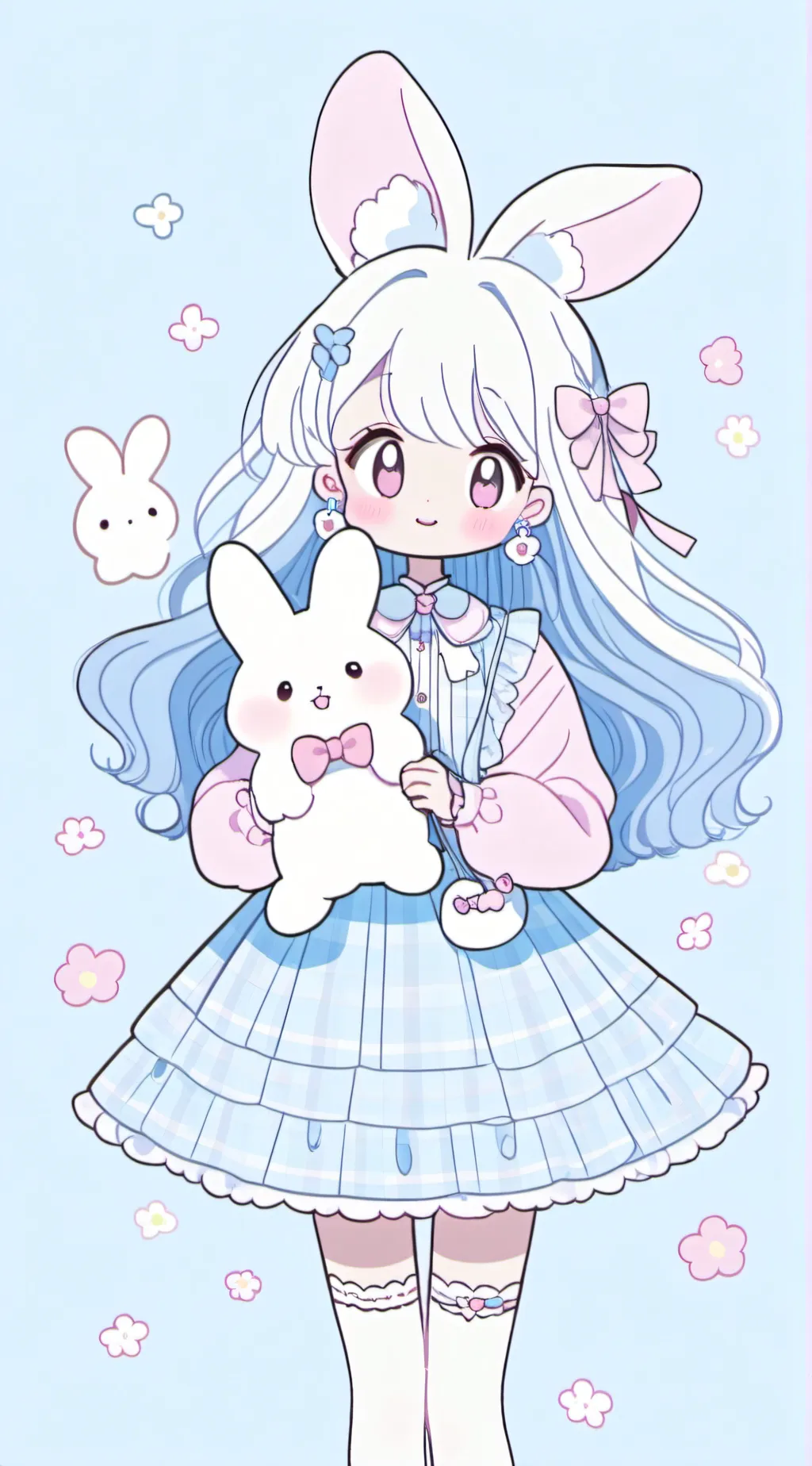 ai character: cute background