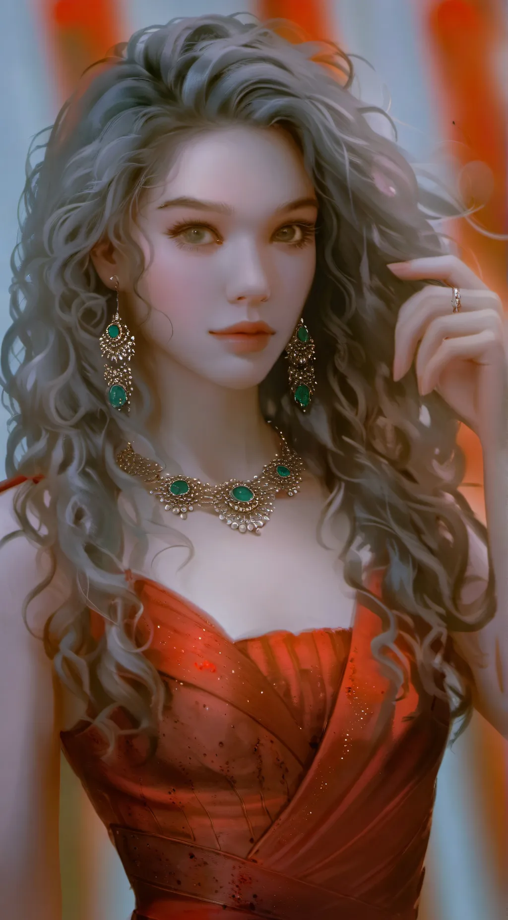 ai character: Hanny  background