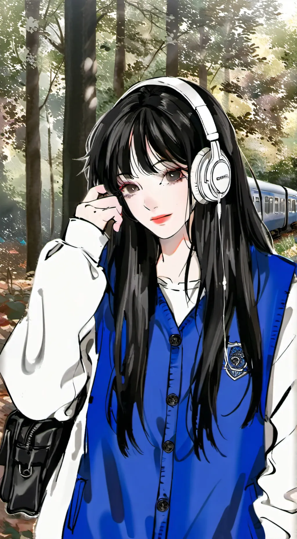 ai character: miko background