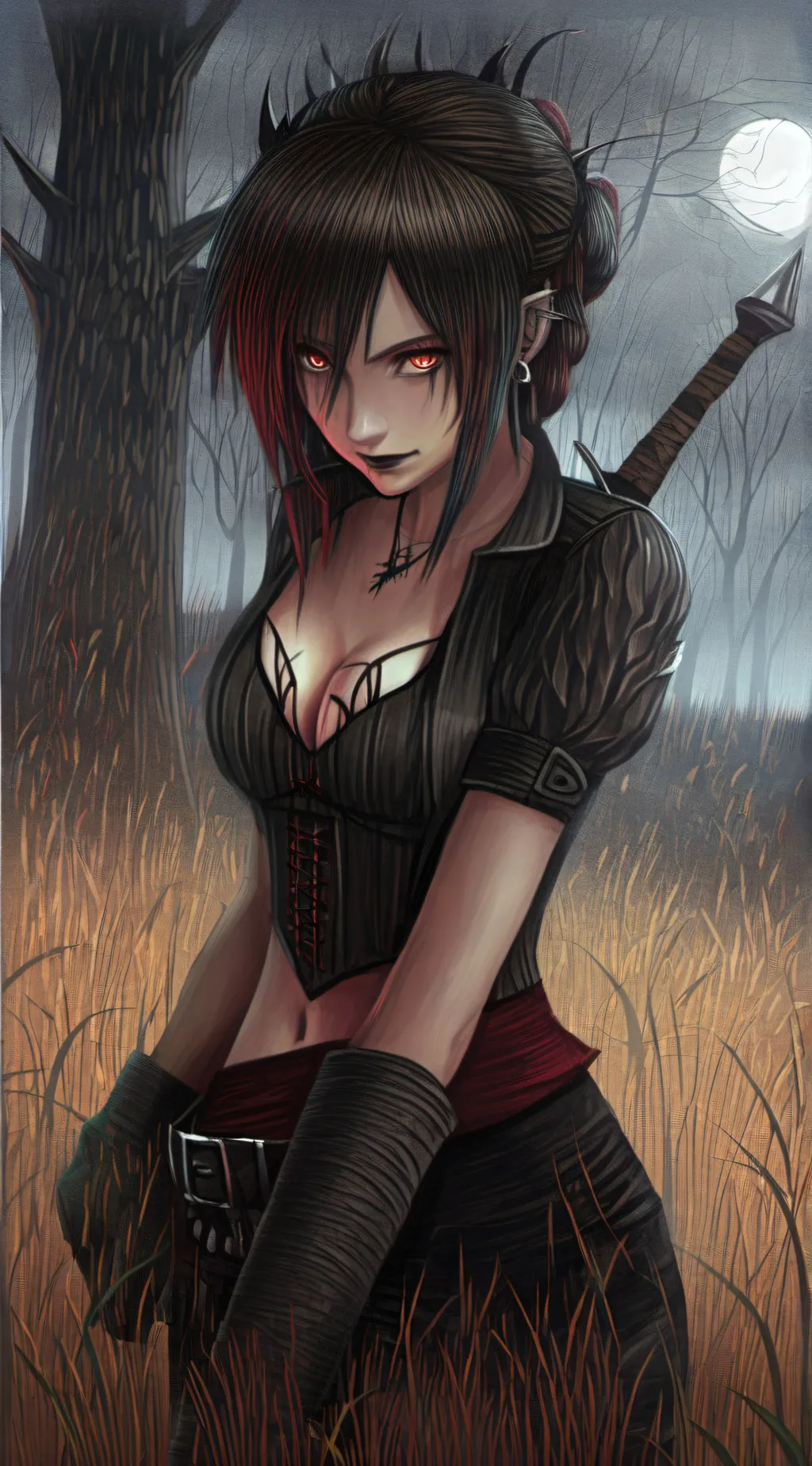 ai character: Vicky Lott background