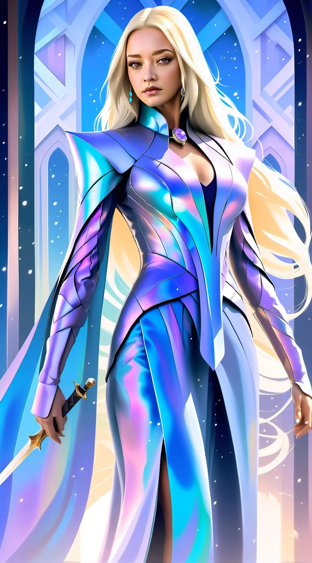 ai character: люда background