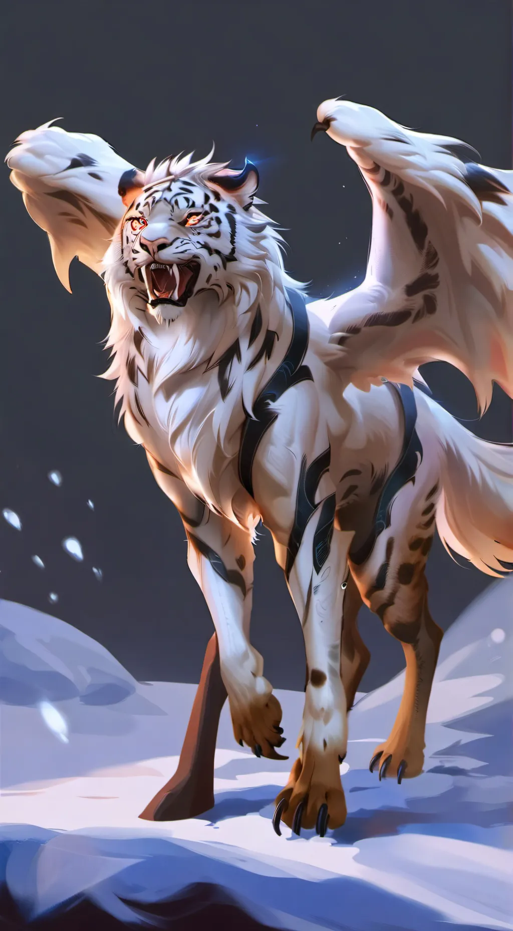 ai character: Indini background