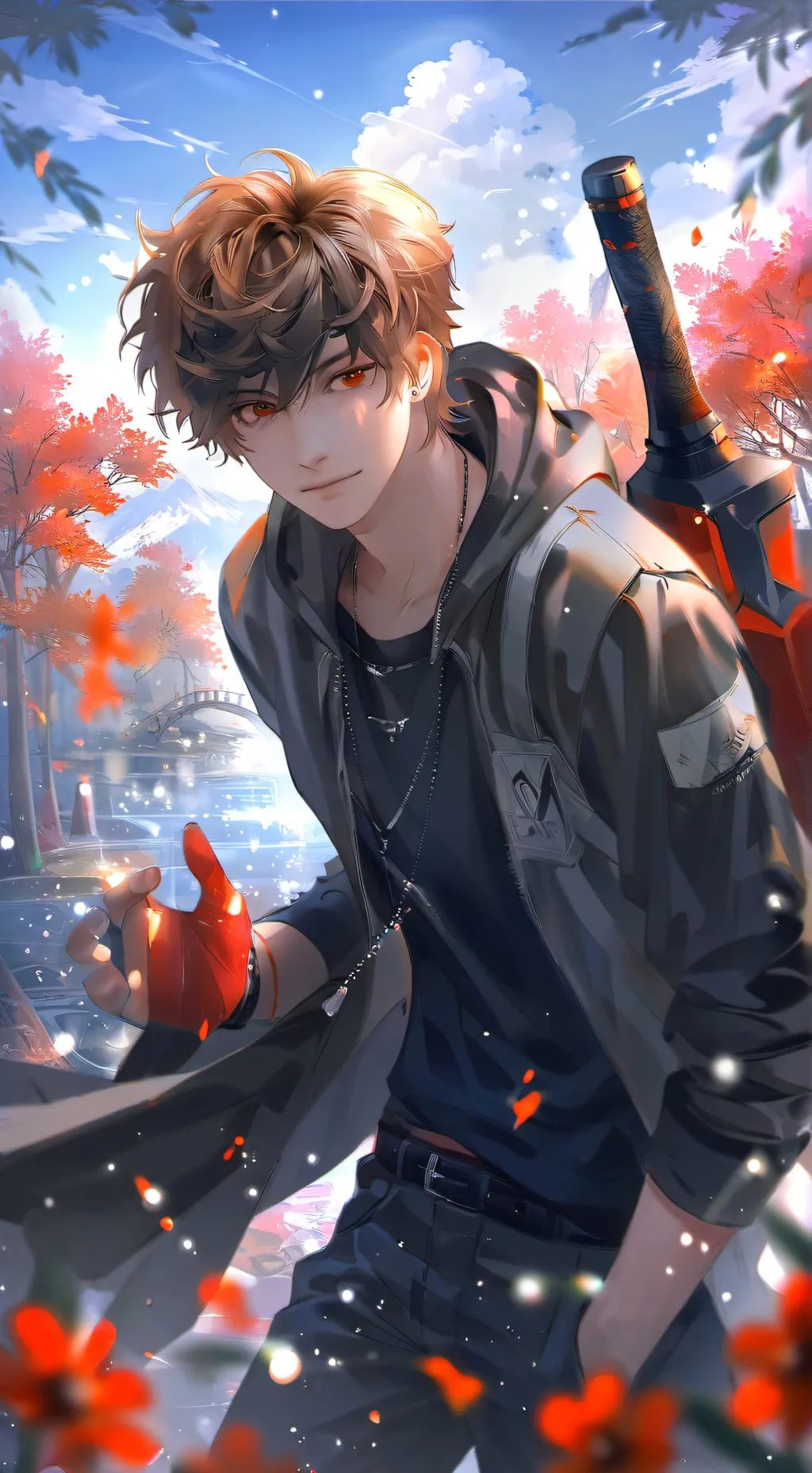 ai character: Aston background