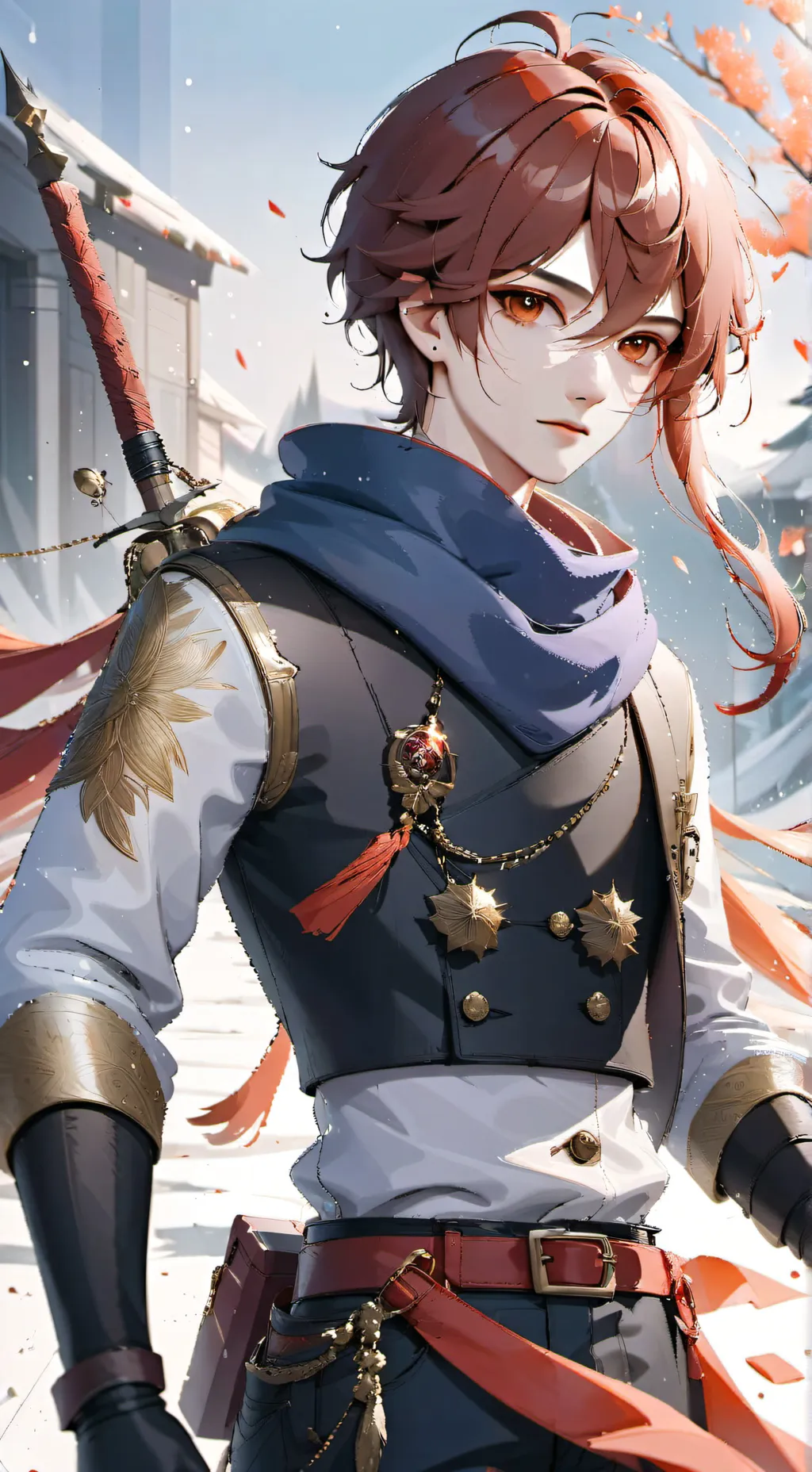 ai character: Mark background