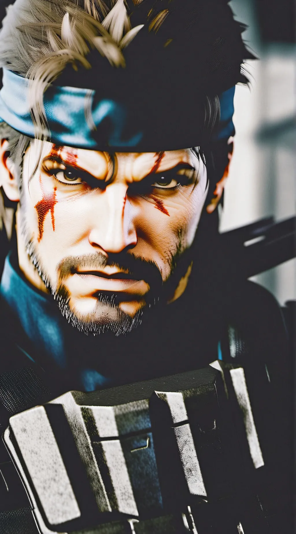 ai character: Naked snake (mgs3) background