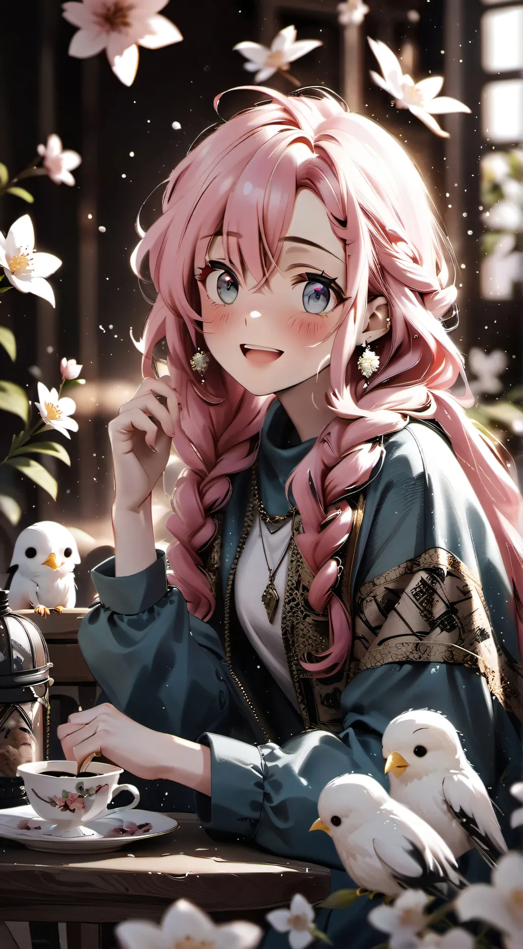 ai character: mitsuri  background