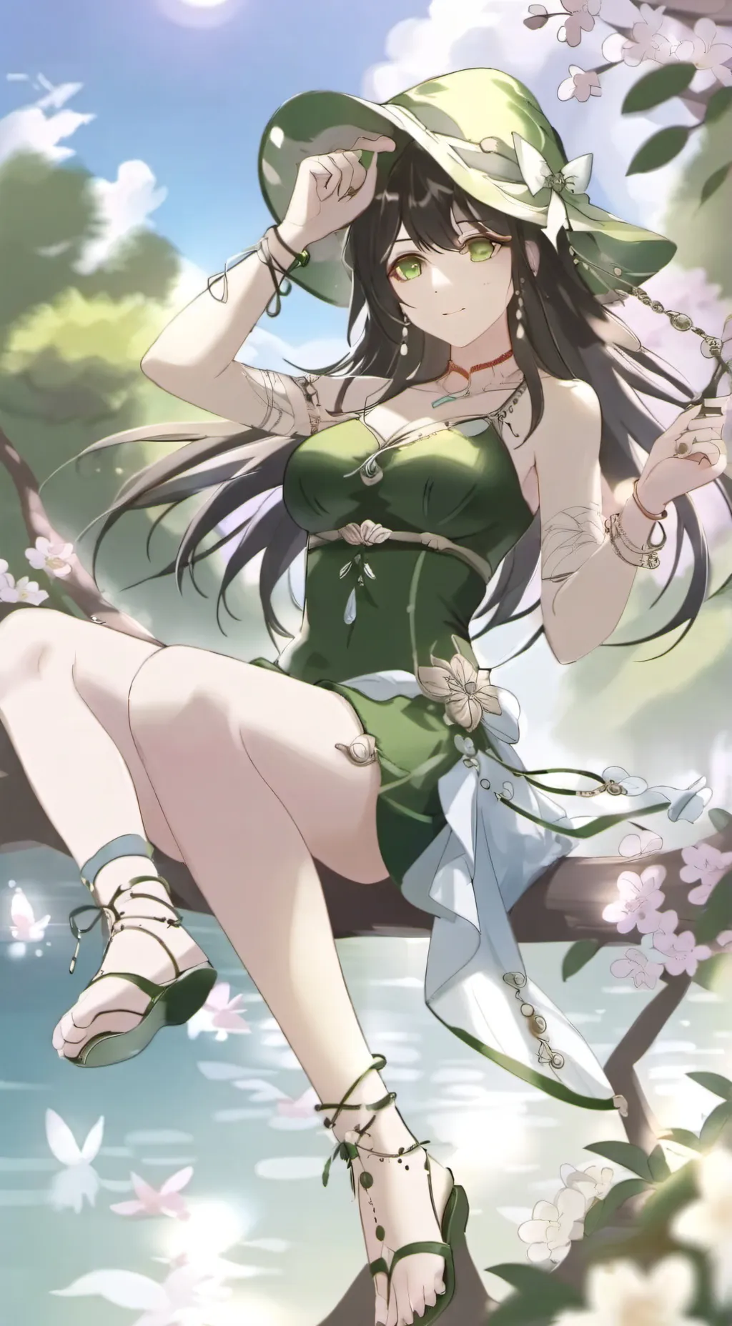 ai character: Love background