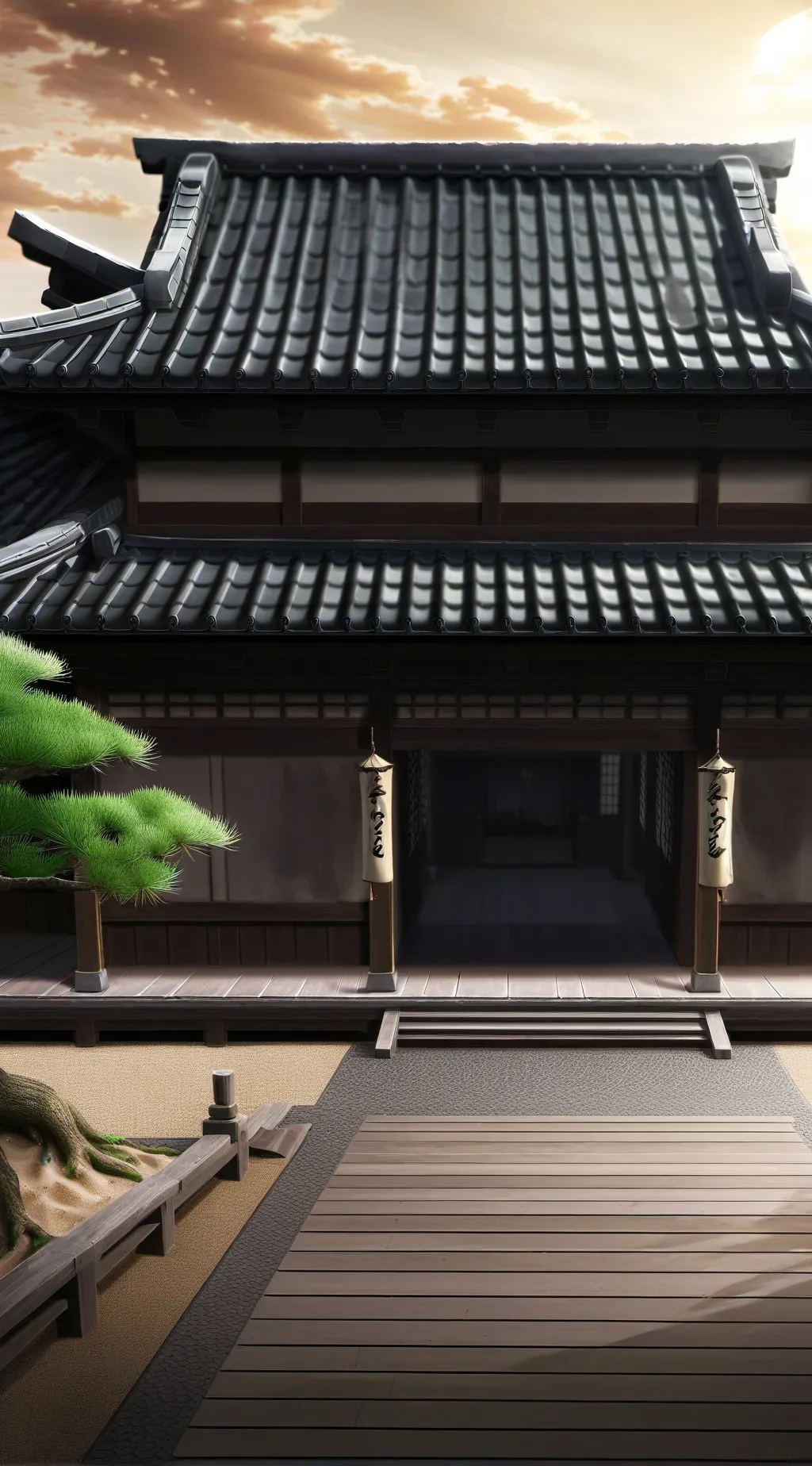 ai character: Kny spar background
