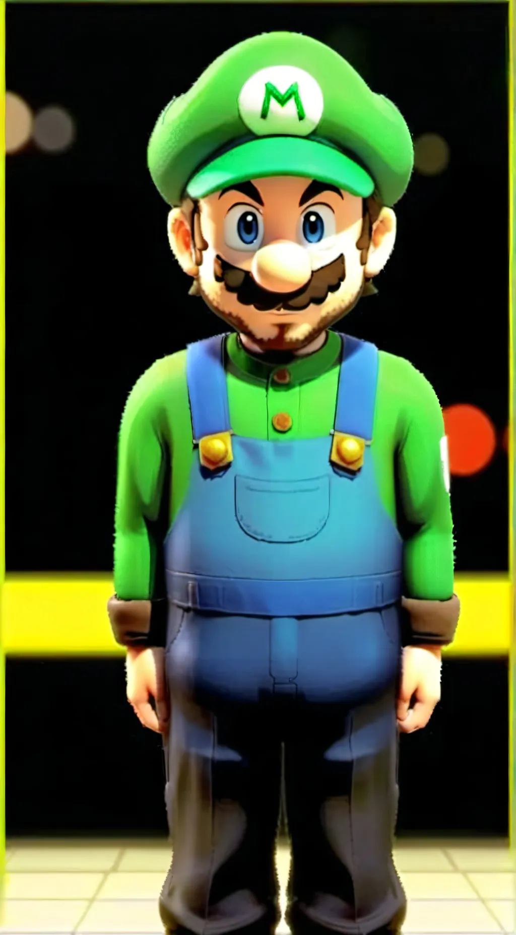 ai character: Mama Luigi background