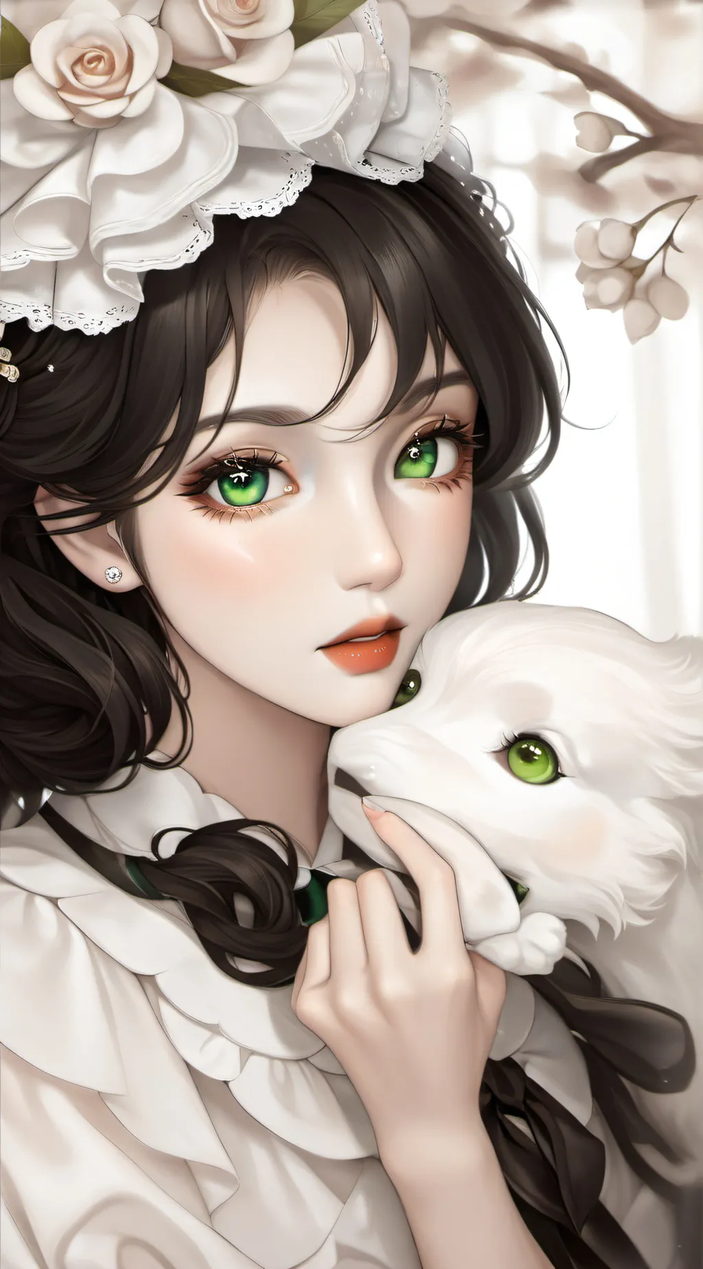 ai character: Marie background